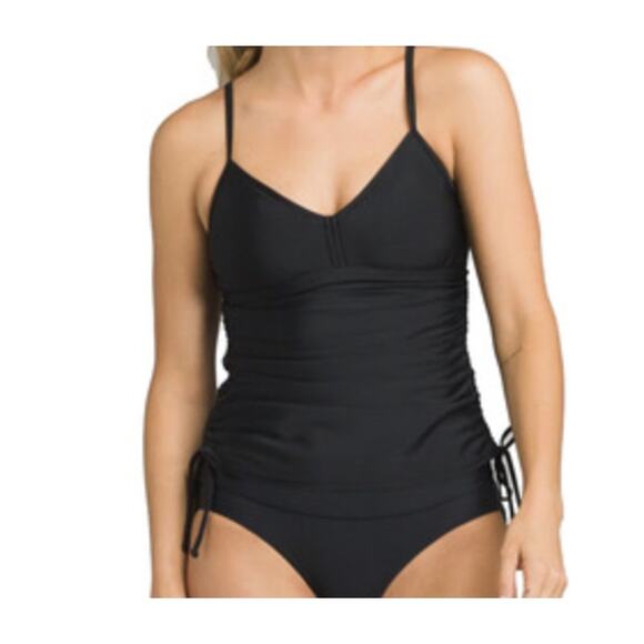 NWT PrAna Moorea Tankini Top | Black | Sz XS - Picture 4 of 5